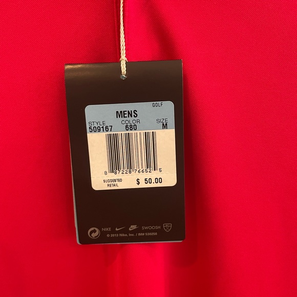 Light red Nike polo - Picture 2 of 3